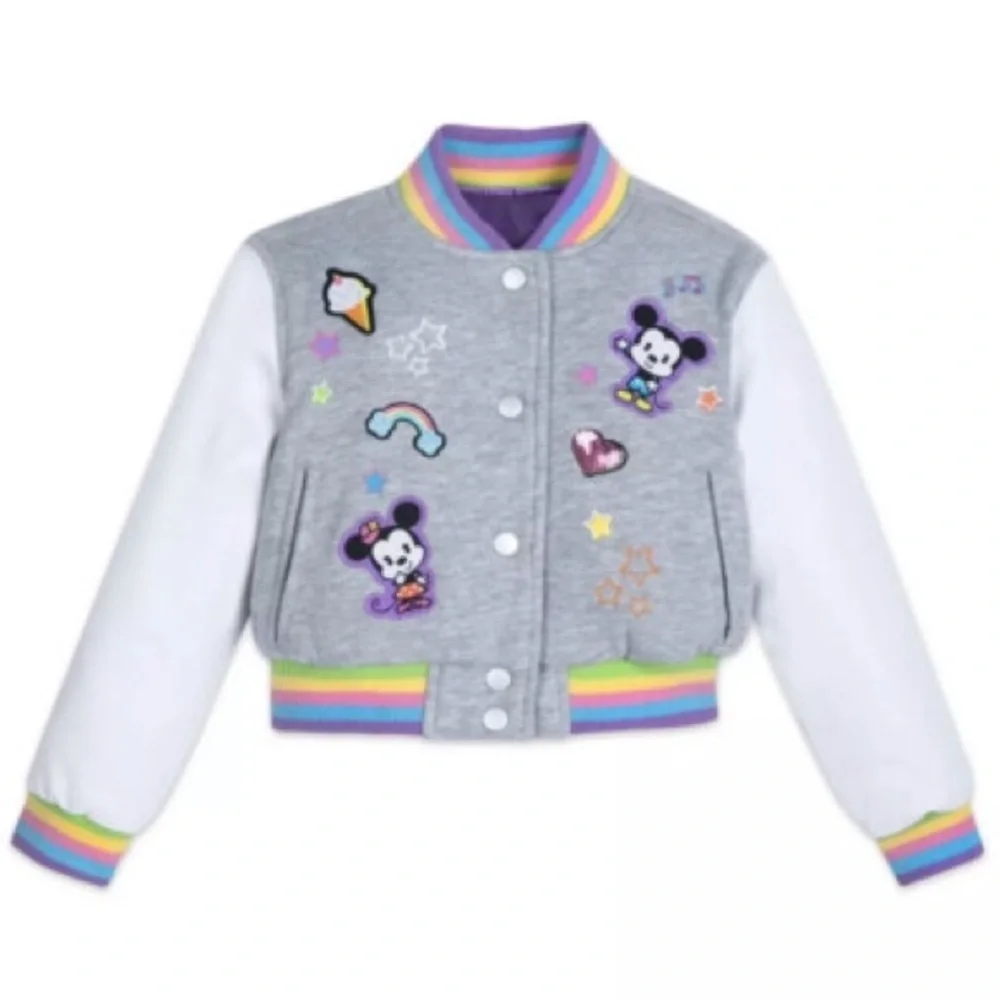 Disney Mickey and Minnie varsity jacket
